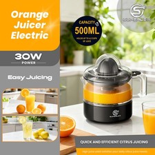 SUPERLEX 0.5L Compact Juicer orange Citrus Electric Squeezer Machine Juice Press