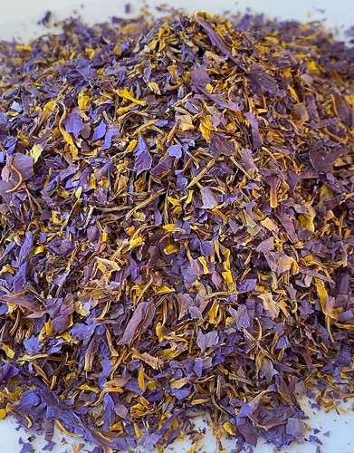 Blue lotus petals - blue,