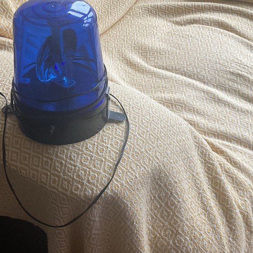 Police blue light - police,