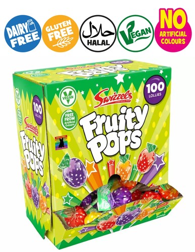 Swizzels fruity pops lollies - fruity,