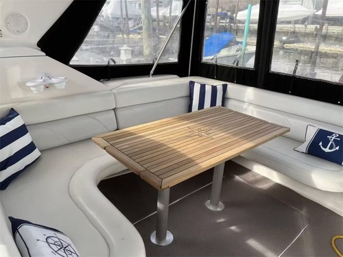 Boat folding teak table top - teak,