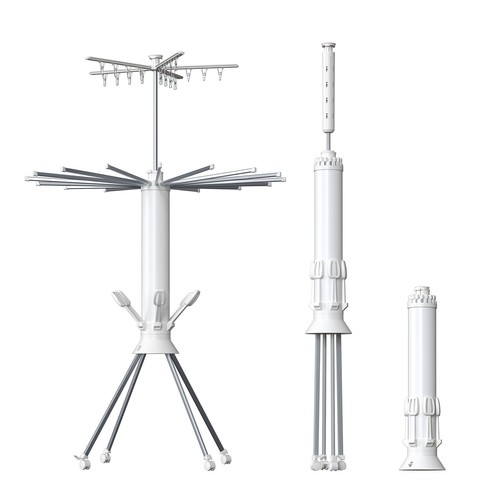 Rotary clothes airer free - airer,