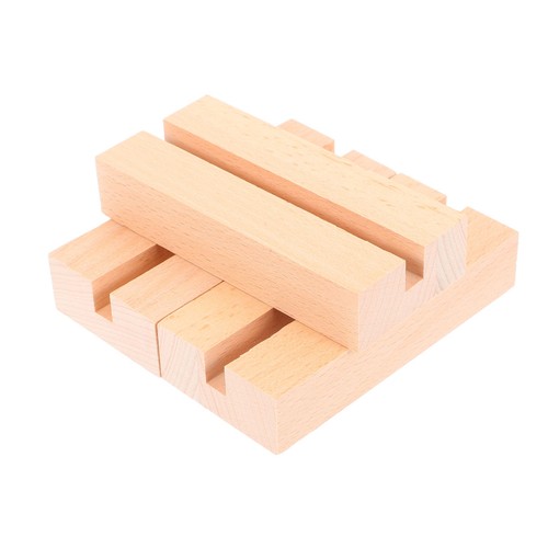 3pcs reusable wood menu holder - 3pcs,