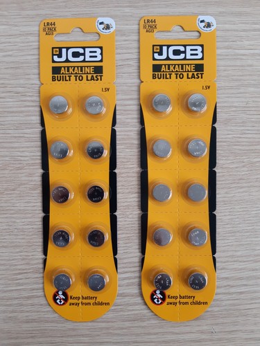 Jcb lr44 batteries alkaline - lr44,