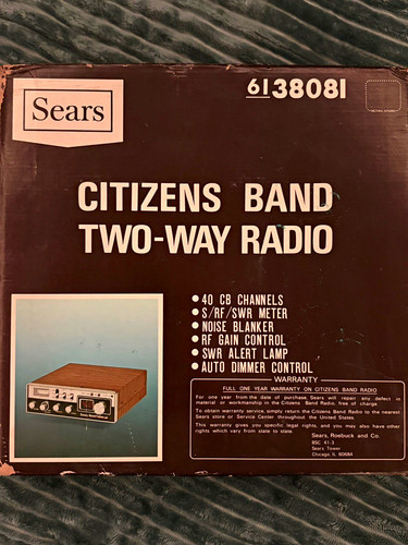 Sears roadtalker base - sears,