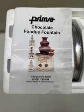 Prima chocolate fondue - prima,