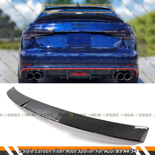 Style carbon fiber rear - v,