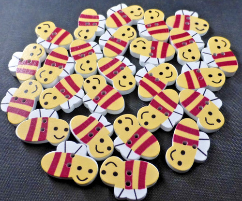 Cartoon bumble bee shape - bee,