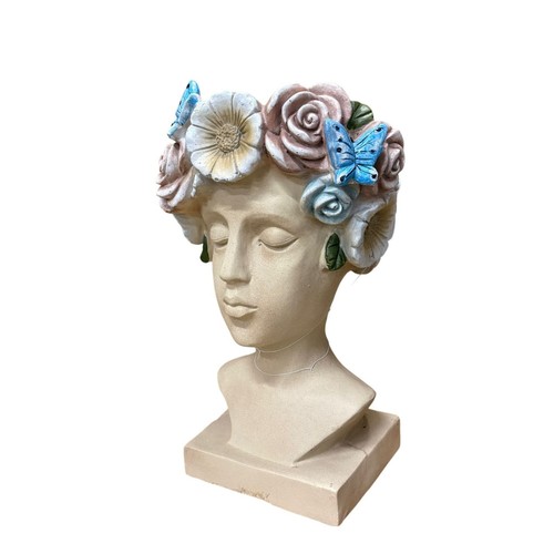 Antique greek lady - lady, bust