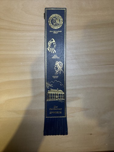 Leather bookmark epworth - bookmark,