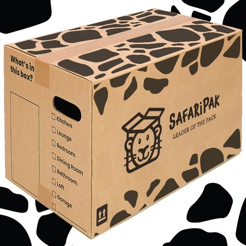 Moving house boxes 52x30x30cm - house,
