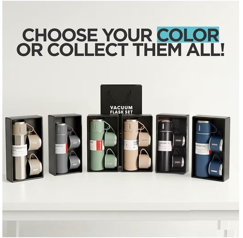 Vacuum flask set - vacuum, 304