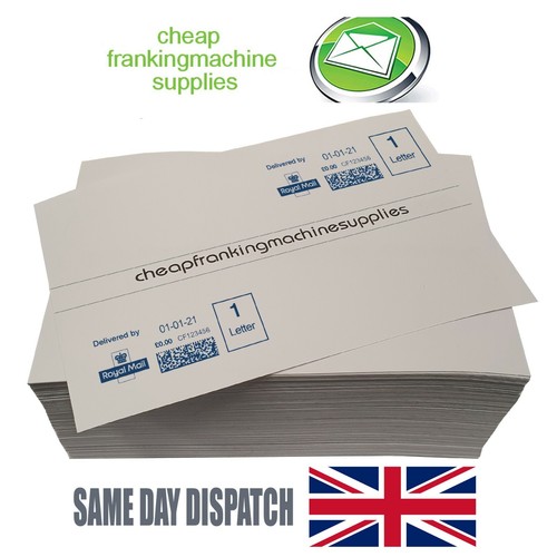 Budget franking labels - franking,
