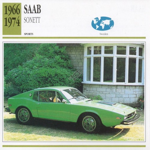 1966 1974 saab - 1966-1974, sonett