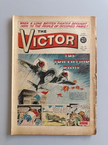 Victor comic july - victor,