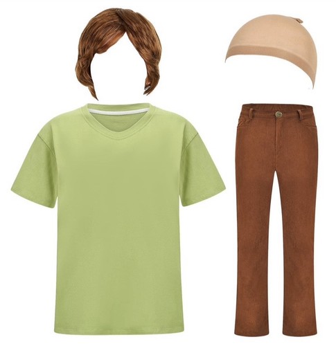 Shaggy costume adult pants - shaggy,