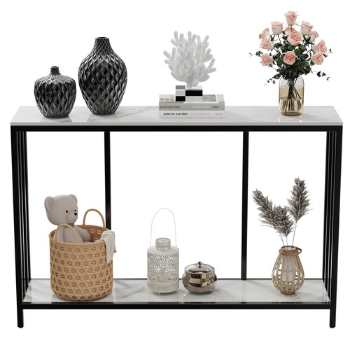 Slim console table modern - console,