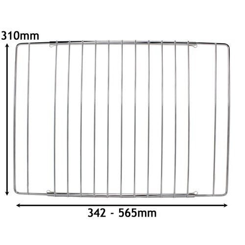 Adjustable chrome oven - chrome,