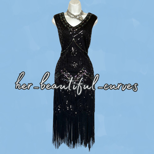 20s gatsby sequined - gatsby, beaded