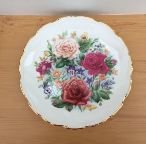 Vintage royal albert plate - vintage,