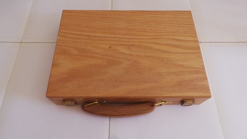 Wooden backgammon set - backgammon,