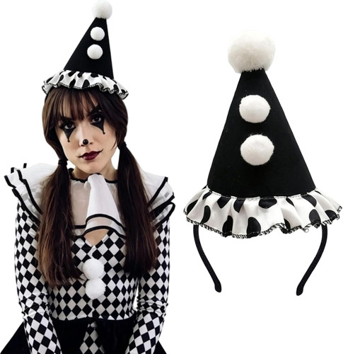 Clown jester hat - jester, headband