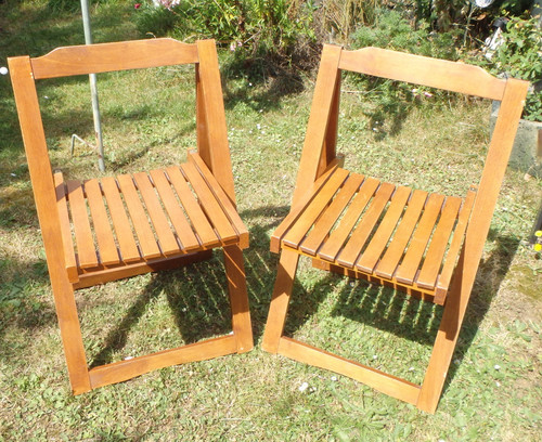 Pair vintage mid century - mid,