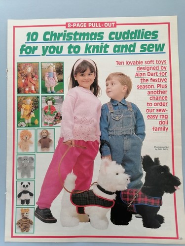 Christmas cuddlies knit and - cuddlies,