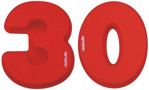 Large silicone number cake - silicone,