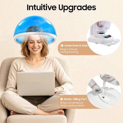 Hair steamer hooded ozone - hooded,