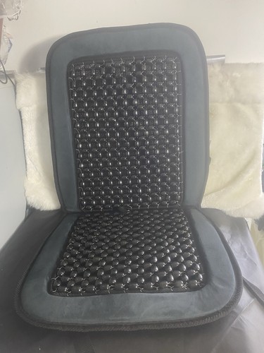 Wooden beaded car - wooden, seat