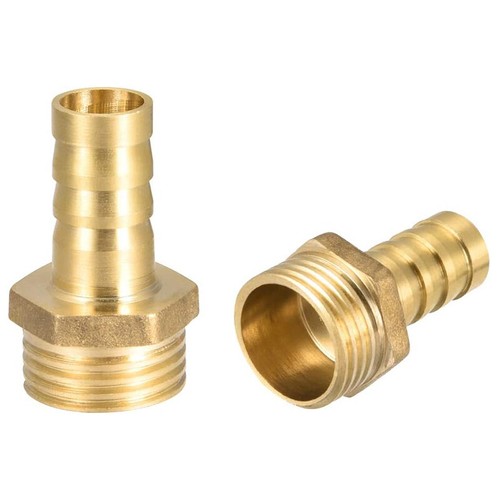 Brass hose tail - brass,