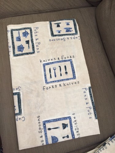 Vintage kitchen curtains pots - kitchen,