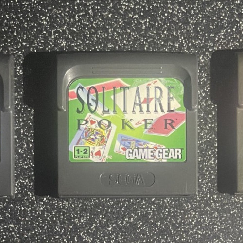 Solitaire poker sega game - sega,