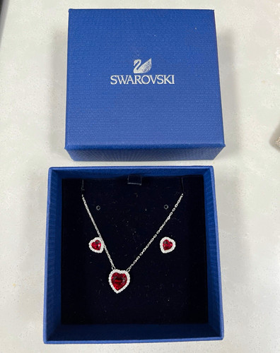 Swarovski one set red heart - swarovski,