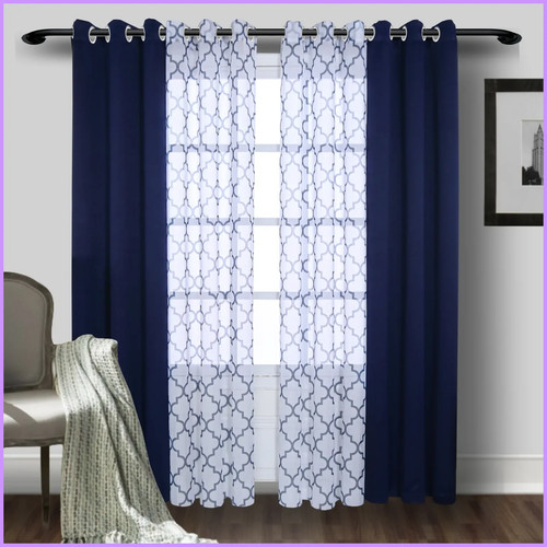 2pcs curtains 1pc moroccan - curtains,,