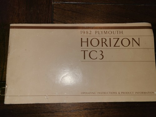 1982 plymouth horizon - 1982,