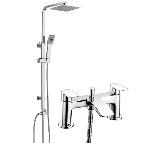 Bath shower mixer tap - shower, with