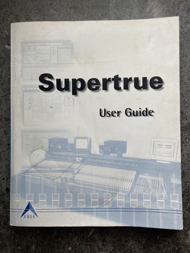Amek mixer console supertrue - console,