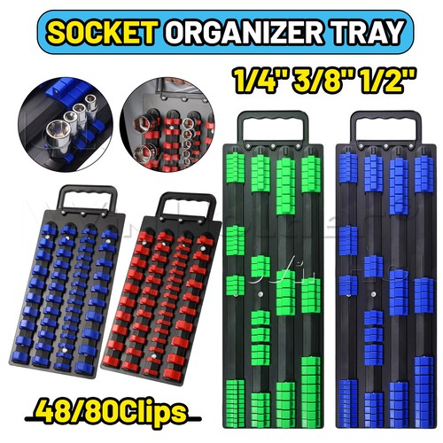 80pc socket rail - socket, tray