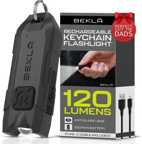 Rechargeable keyring torch usb - rechargeable,