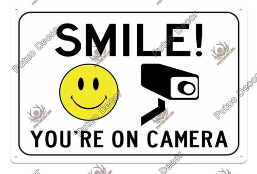 Smile you camera metal - smile, on