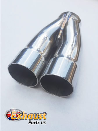 Exhaust piece 1 45mm - exhaust, y