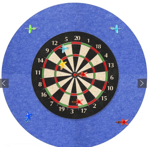 Dart board wall protector - wall,