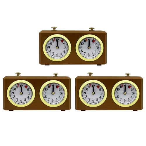 Mechanical chess clock - 3x,