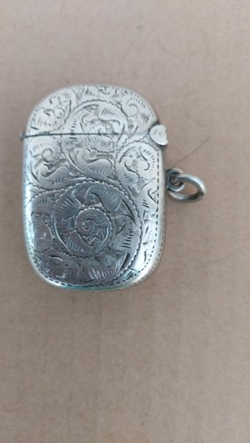 Silver vesta case - silver,