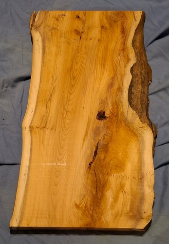 Rustic yew waney edge 25mm - waney,