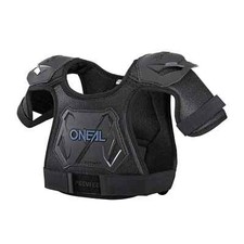 O'Neal Pee Wee Chest Protector Black XS/S Kids Motocross MX Body Armour Ages 2-5