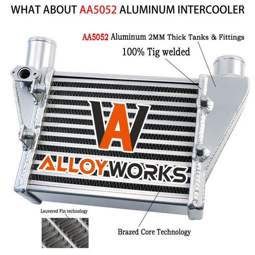 Upgraded intercooler alu - intercooler,