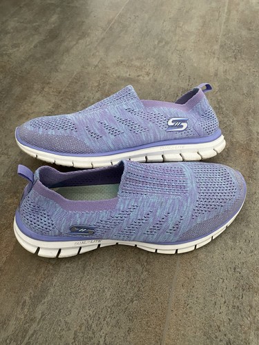 Womens ladies purple skechers - womens,